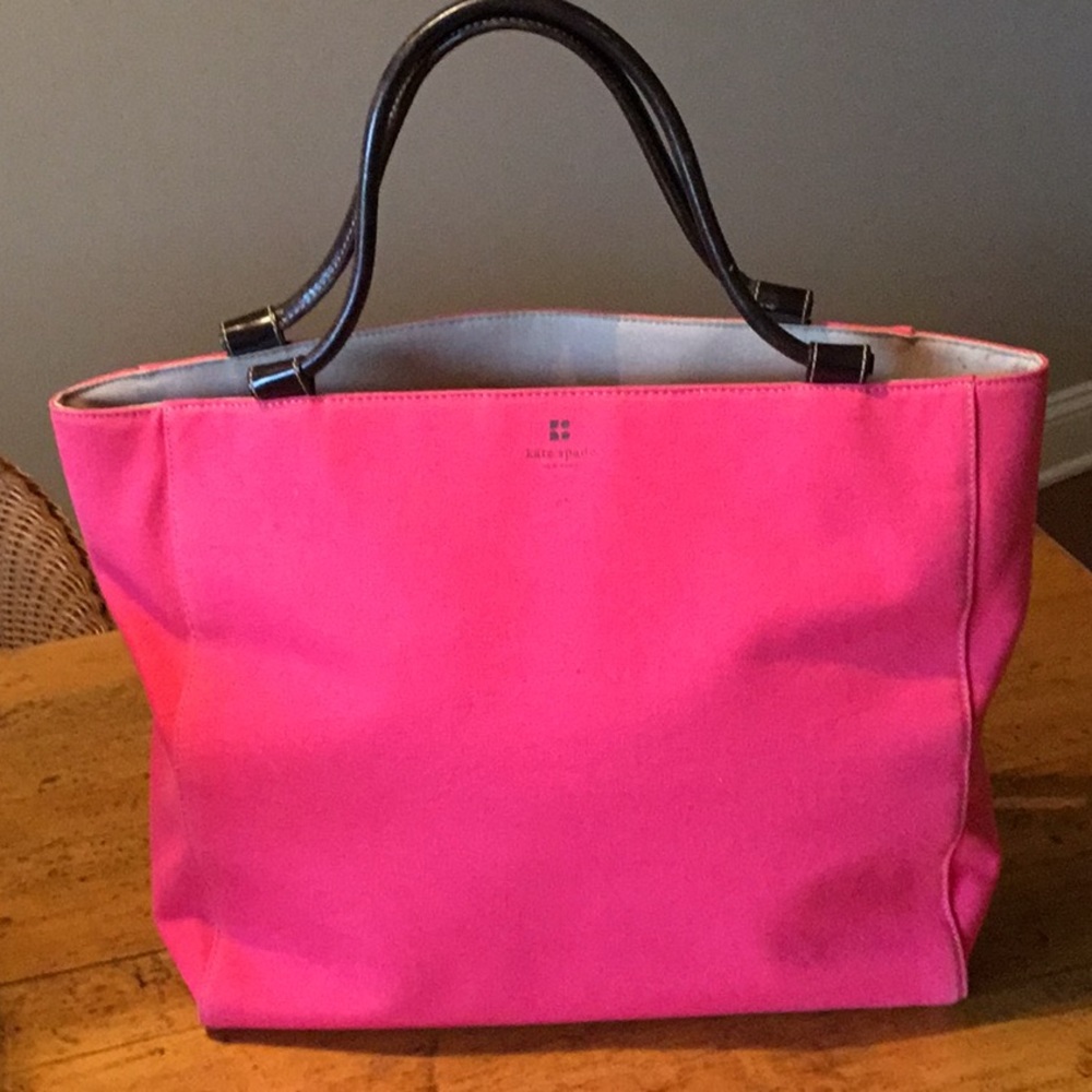 Kate Spade canvas tote